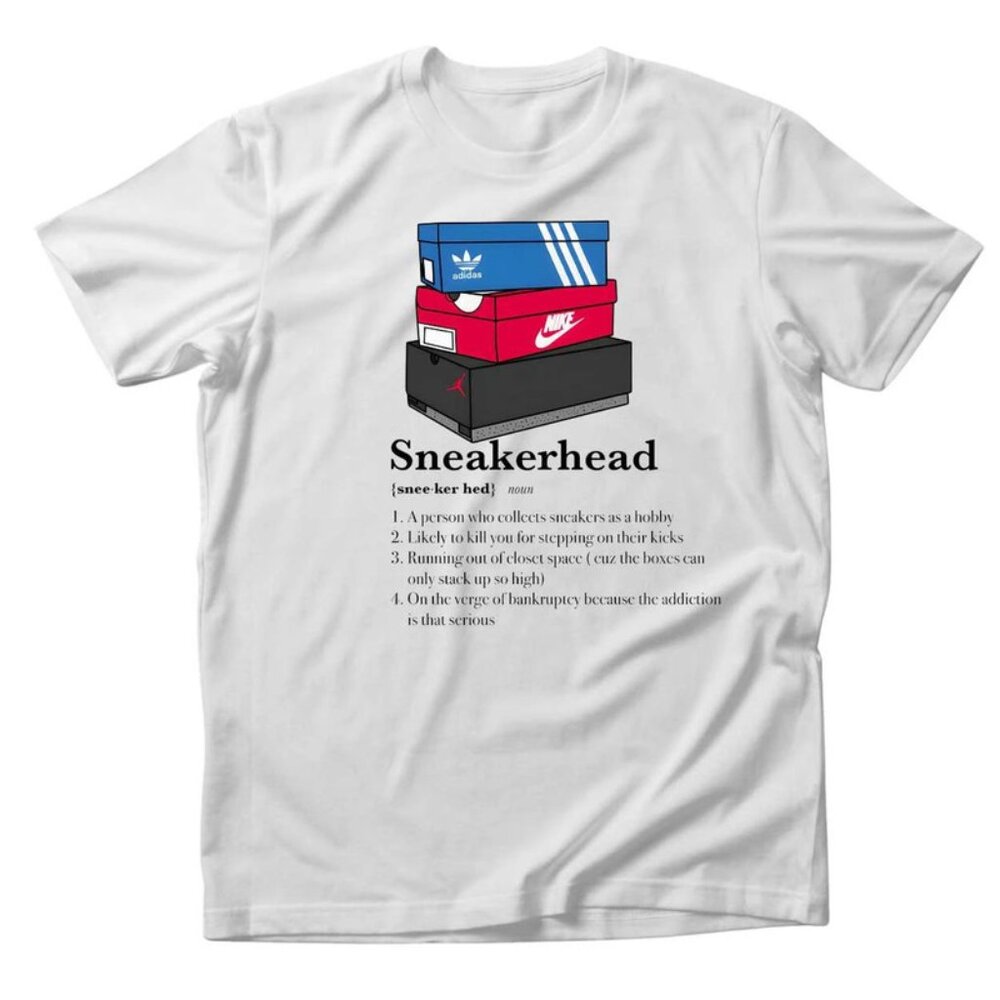 Men New sneaker head t shirt